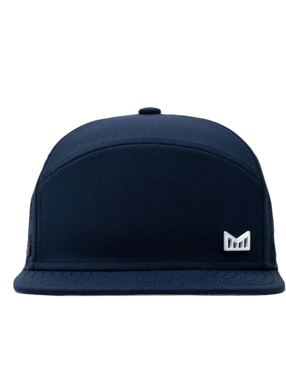 Melin Trenches Icon Hydro Performance Snapback Hat in Navy